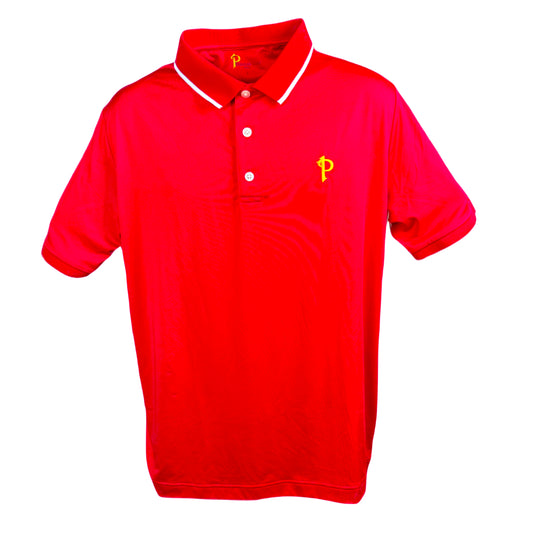 Fire Red Polo