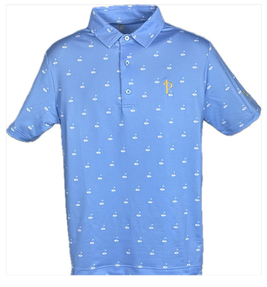 Pin Polo-Light Blue